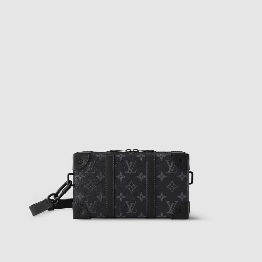 Túi Louis Vuitton Soft Trunk Nam Đen